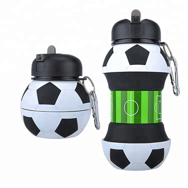 collapsable compact football bottle