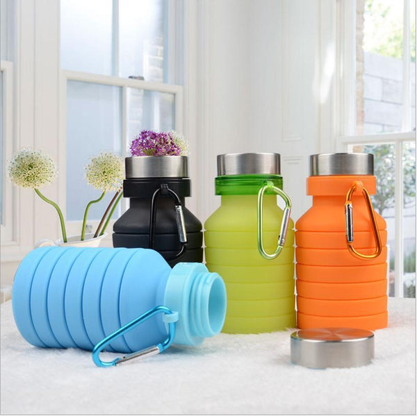 Squeeze n Stretch, Eco Friendly Squishy Compact Sports Bottle