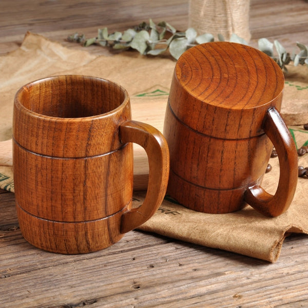 primitive traditional japanese wooden tea cup