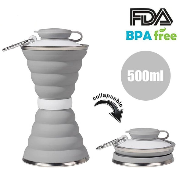 Bpa Free Tornado Bottle Silicone Squishy Compact Cup