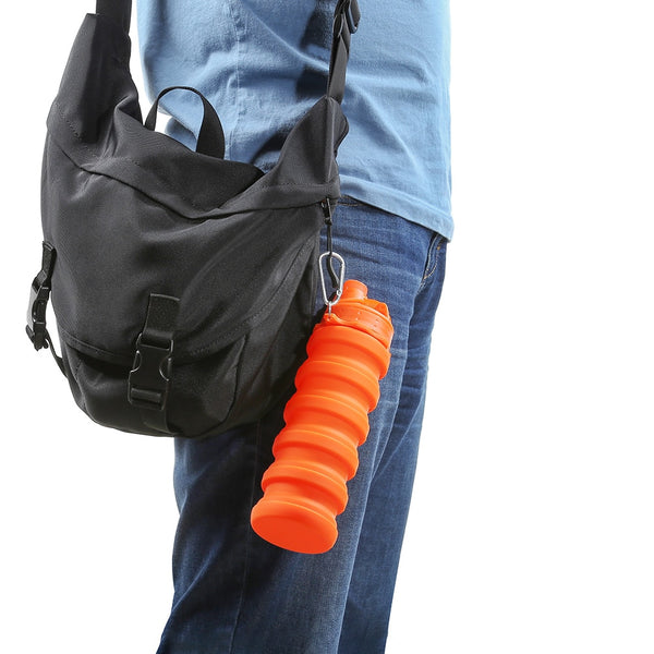 squishy sports bottles can be hung from anything