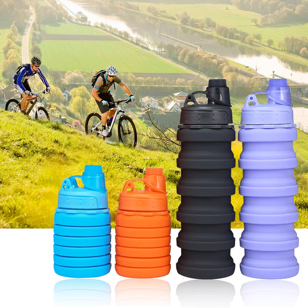 all the different coloured squishy nozzle sports bottle