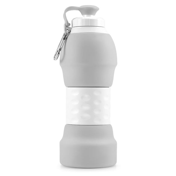 light grey squishy kids sports bottle