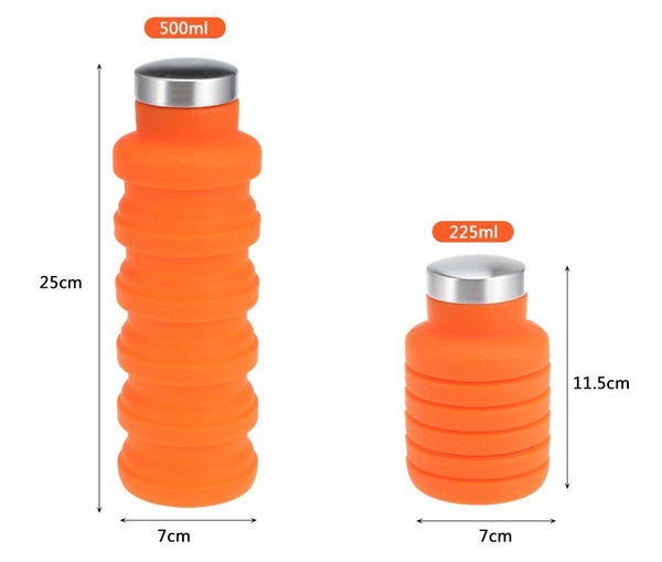 bpa free squishy bottles size in comparison