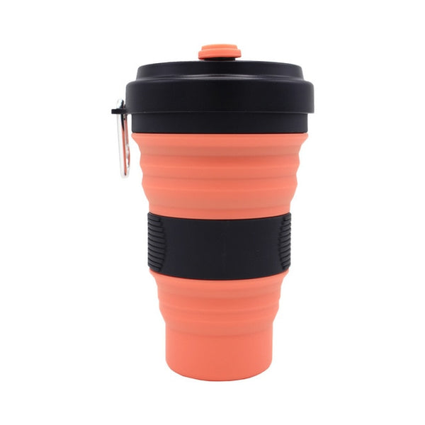 Reusable Compact Squishy Silicone Coffee Mug