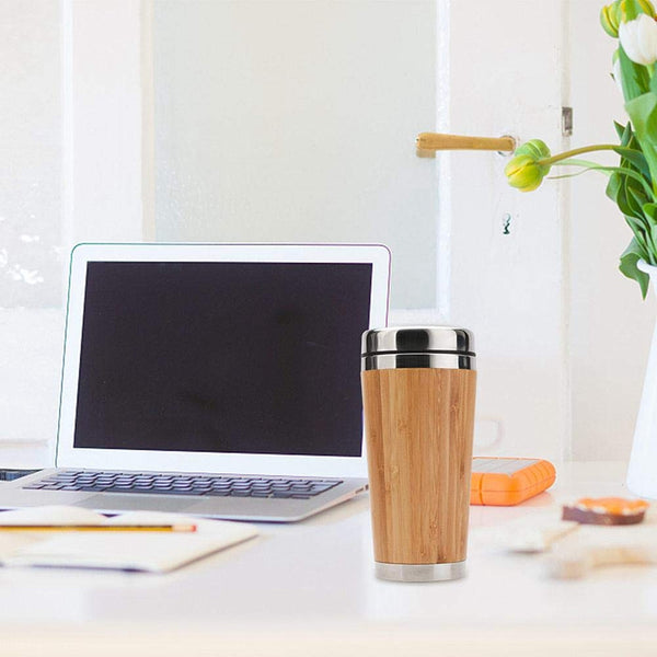 keep your coffee warm while you work with our thermo eco friendly flask