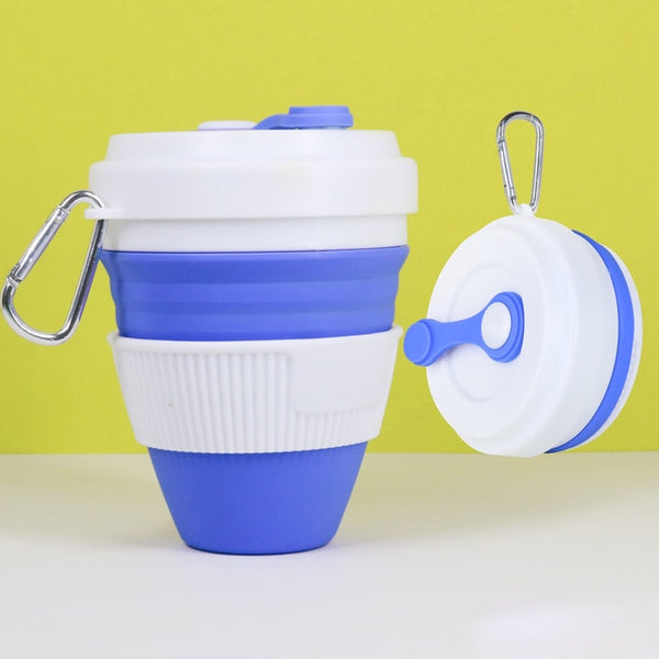 dark light squishy reusable coffee cup