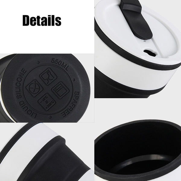 Sleek Slip Mini Collapsible Drinking Cup